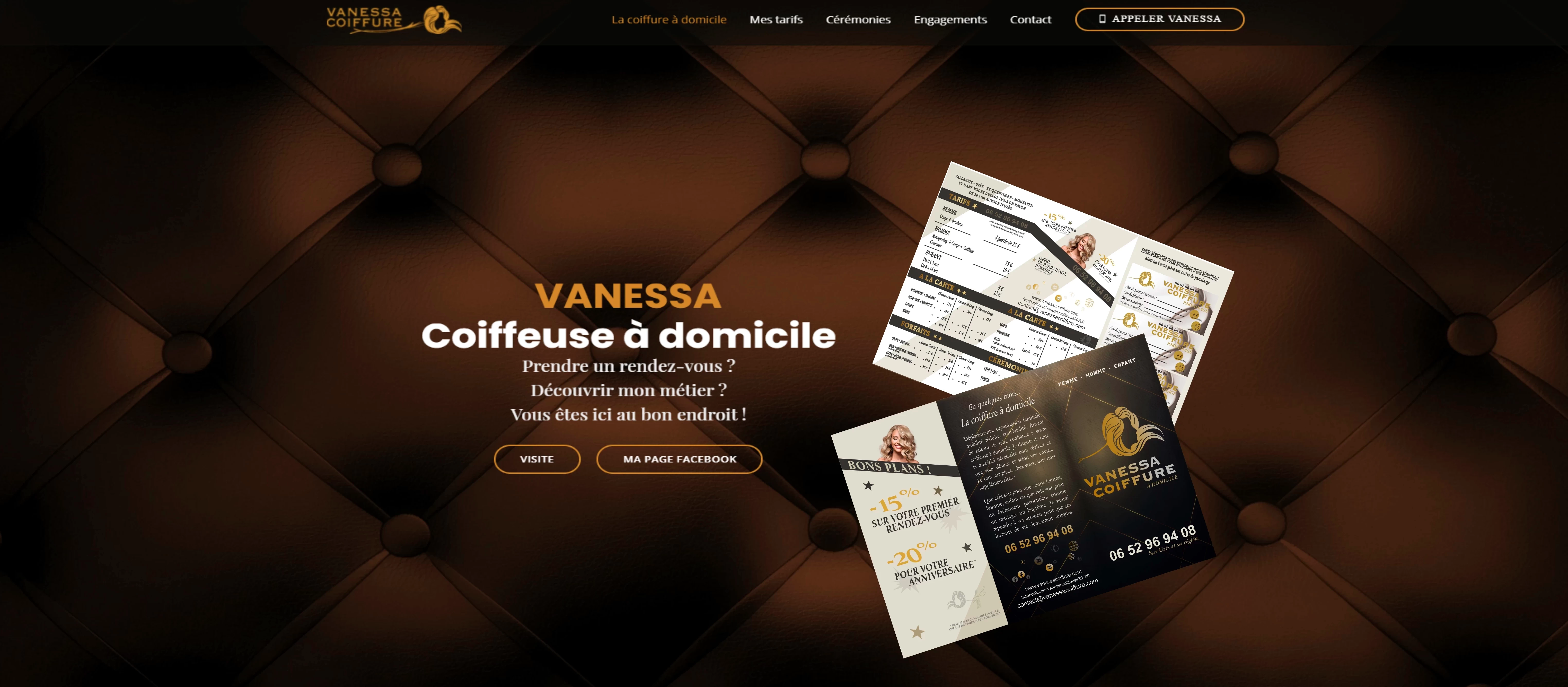 site web vanessa coiffure